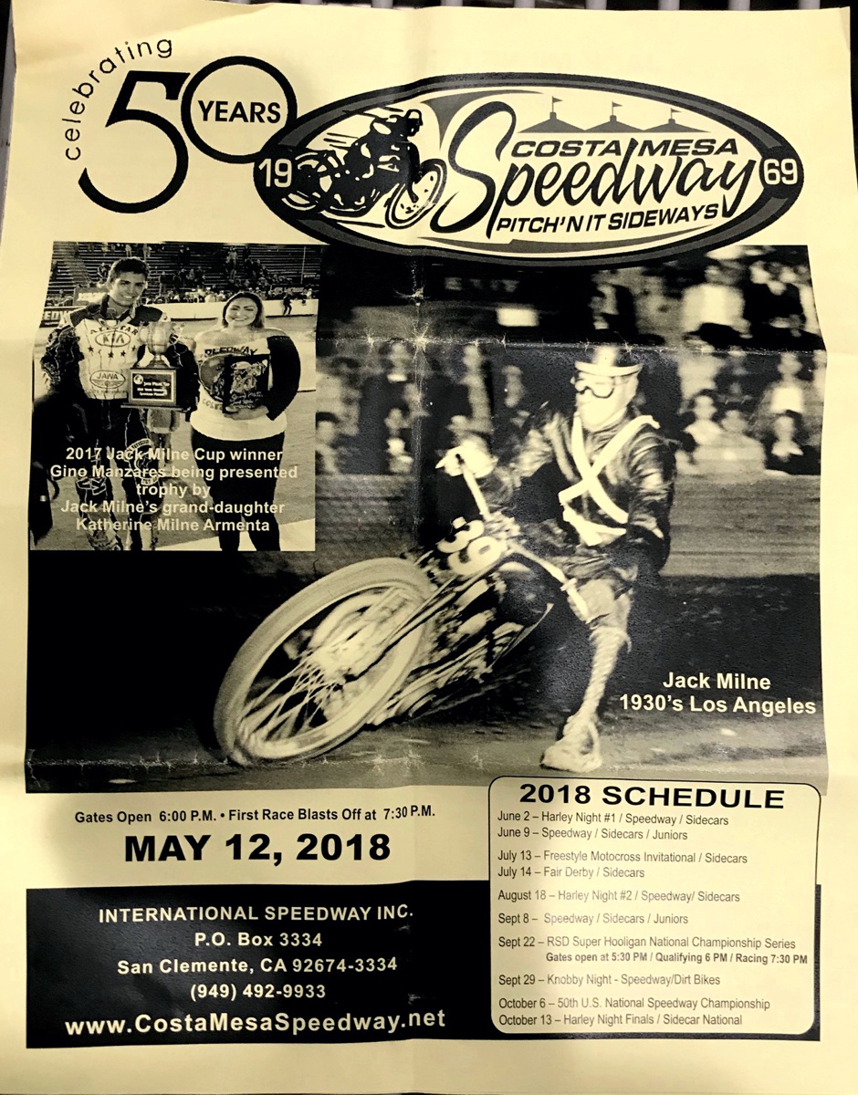 2018 Costa Mesa Speedway